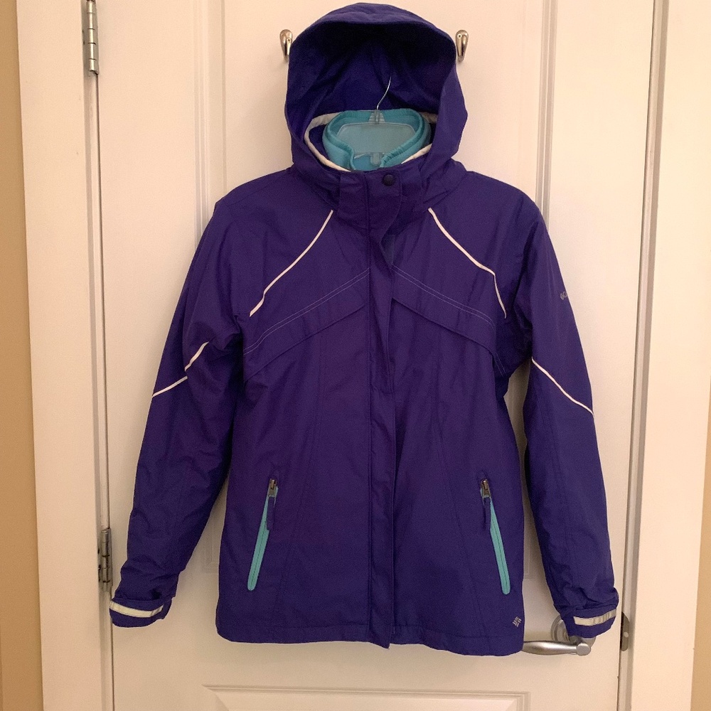 Columbia Youth Interchange Waterproof Bugaboo Jacket Size 14/16